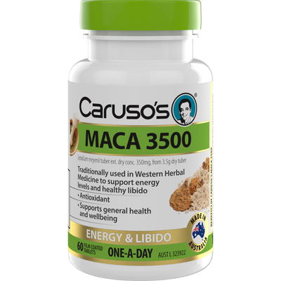 Caruso's Maca 3500 | 60 Tablets