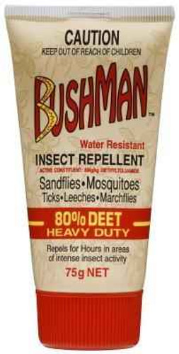 Bushman Ultra 80percent Gel 75g Bushman SuperPharmacyPlus