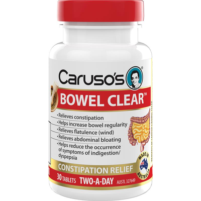 Caruso's Bowel Clear | 30 Tablets