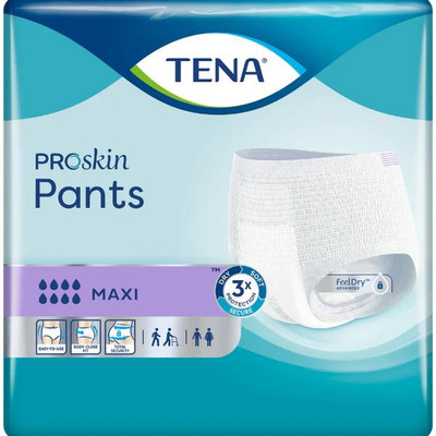 Tena Proskin Pants Maxi Large 10 Pack SuperPharmacyPlus