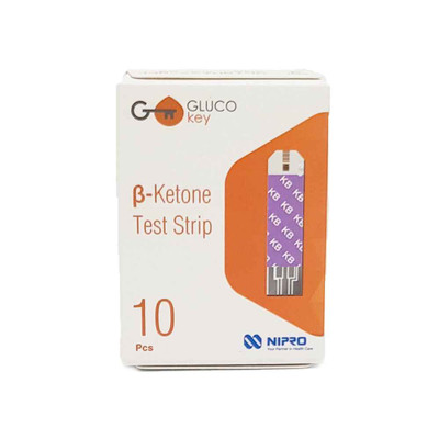 GlucoKey Ketone Test Strips 10pcs Nipro SuperPharmacyPlus