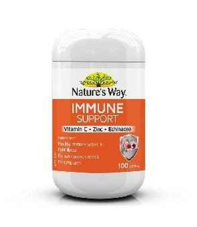 Natures Way Daily Immune Support 100 Tablets PharmaCare Laboratories Pty Ltd SuperPharmacyPlus