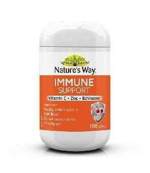 Natures Way Daily Immune Support 100 Tablets PharmaCare Laboratories Pty Ltd SuperPharmacyPlus