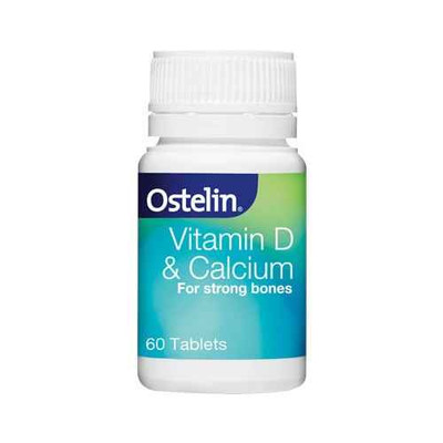 Ostelin Calcium and Vitamin D3 60 Tablets Ostelin SuperPharmacyPlus