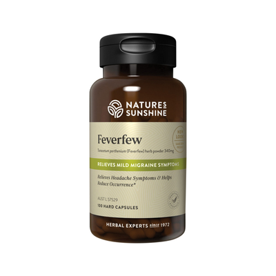 Natures Sunshine Feverfew 340mg | 100 Capsules