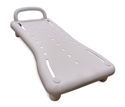 Redgum Adjustable Bath Board 400mm - 630mm 150kg Capacity - Upright view