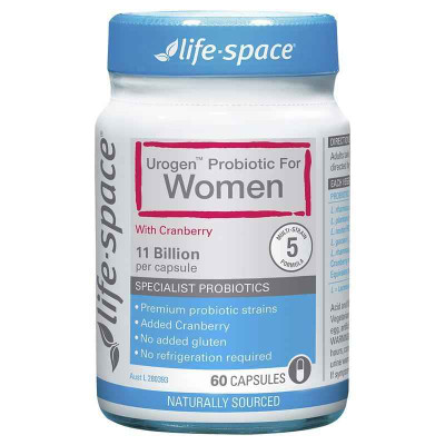 Life Space Urogen Probiotic For Women 60 Capsules Evolution Health Pty Ltd SuperPharmacyPlus