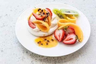 Fruit Pavlova or 130g Gourmet Meals SuperPharmacyPlus