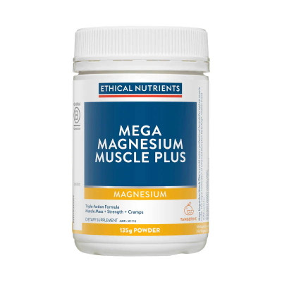 Ethical Nutrients Megazorb Mega Magnesium Muscle Plus 135g Powder