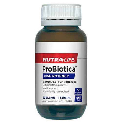 Nutra-Life ProBiotica High Potency 50 capsules NUTRALIFE SuperPharmacyPlus