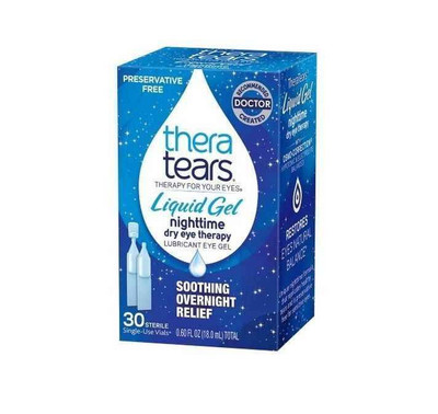 Thera Tears Liquid Gel 30 x 0.6ml Single Use Vials Thera Tears SuperPharmacyPlus