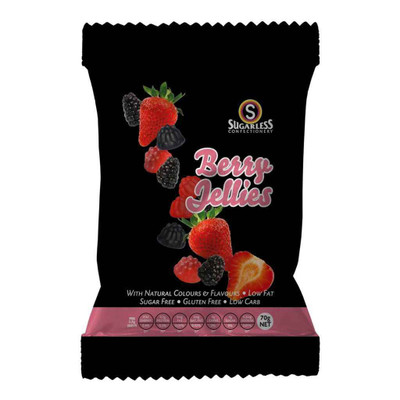Sugarless Berry Jellies 70g Sugarless SuperPharmacyPlus