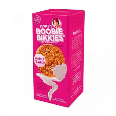 Pinkys Boobie Bikkies for Breastfeeding Mums - Vanilla Flavour Boobie Brands PTY LTD SuperPharmacyPlus