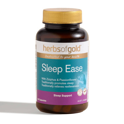 Herbs of Gold Sleep Ease 60 Capsules Herbs of Gold SuperPharmacyPlus