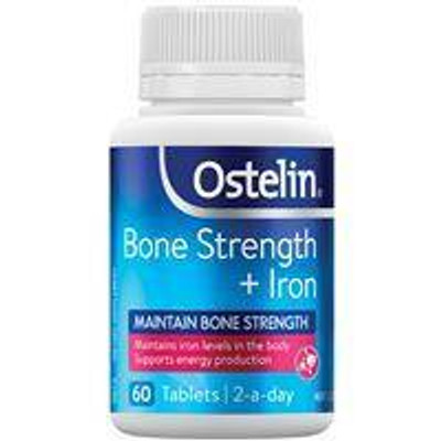 Ostelin Bone Strength Iron 60 Tablets Ostelin SuperPharmacyPlus