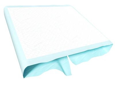 Abri Soft Superdry Bluey Bed Protector With Flaps Large | Single