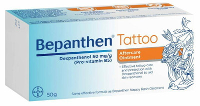 Bepanthen Tattoo Aftercare Ointment 50g Bayer SuperPharmacyPlus
