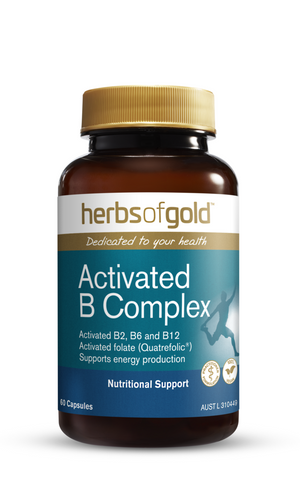 Herbs of Gold Activated B Complex 60 Capsules Herbs of Gold SuperPharmacyPlus