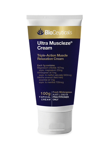 Bioceuticals Ultra Muscleze Cream 100g BioCeuticals SuperPharmacyPlus