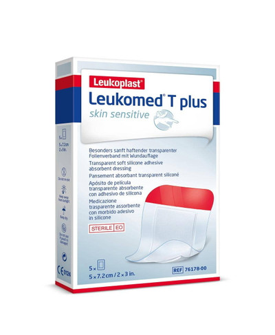 Leukomed T Plus Skin Sensitive 5cm x 7.2cm 5 Pack BSN Medical SuperPharmacyPlus