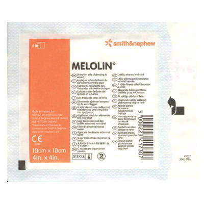 Melolin Absorbent Single Dressing 10cm x 10cm Smith and Nephew SuperPharmacyPlus