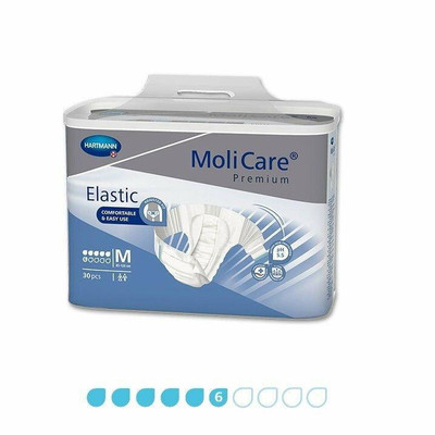 Molicare Premium Elastic 6 Drop Elastic Medium 30 Pack Hartmann SuperPharmacyPlus