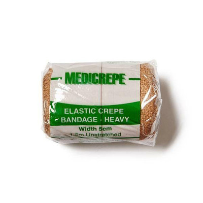 Medicrepe Heavy Elastic Crepe Bandage 5cm x 1.5m Unstretched Sentry Medical Pty Ltd SuperPharmacyPlus