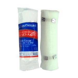Livingstone Conforming Bandage with 2 Clips 10cm x 1.5m Unstretched Livingstone SuperPharmacyPlus