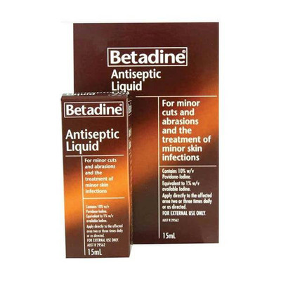 Betadine Antiseptic Topical Solution 15ml Betadine SuperPharmacyPlus