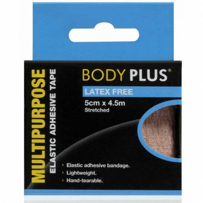 Body Plus Multipurpose Elastic Adhesive Tape 5cm X 4.5m Body Plus SuperPharmacyPlus