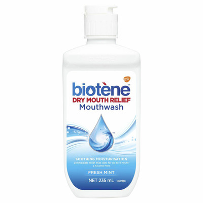 Biotene Dry Mouthwash 235mL Biotene SuperPharmacyPlus