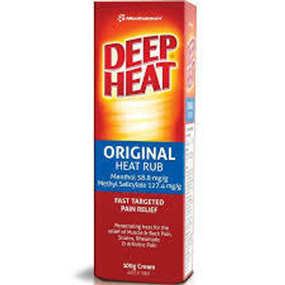 Deep Heat Mentholatum 100g Deep Heat SuperPharmacyPlus