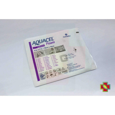 Aquacel Foam Non Adhesive 10cm X 10cm Convatec SuperPharmacyPlus
