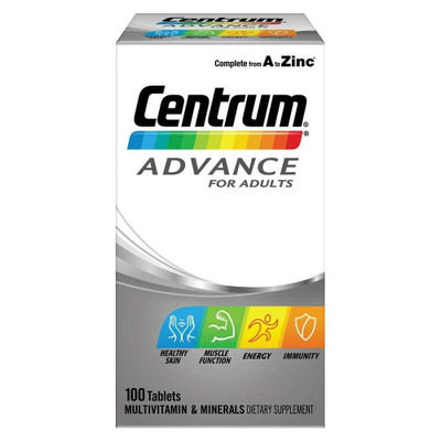 Centrum Advance 100 Tablets Centrum SuperPharmacyPlus
