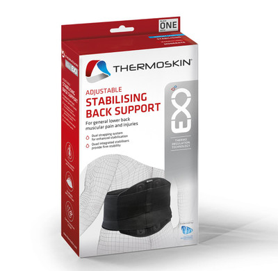 Thermoskin EXO Adjustable Stabilising Back Support Thermoskin SuperPharmacyPlus