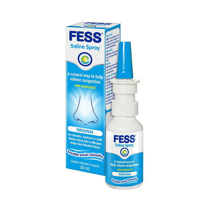 Fess Saline Nasal Spray 30mL Care Pharmaceuticals SuperPharmacyPlus
