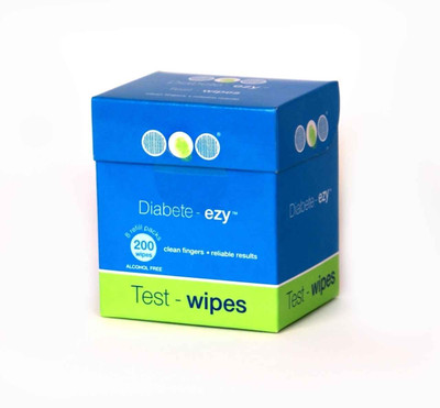 Diabete - Ezy Test Wipe Refill Pack 200 DiabeteEzy SuperPharmacyPlus