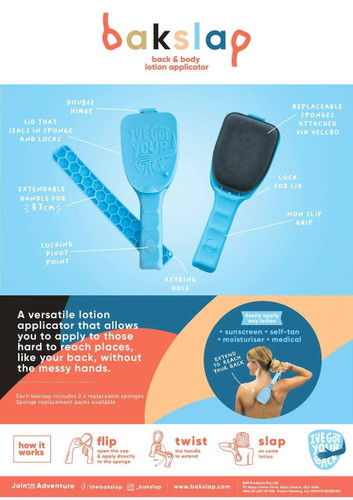 Bakslap Lotion Applicator IAM Products SuperPharmacyPlus