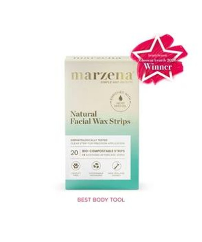 Marzena Natural Facial Wax Strips 20 Marzena SuperPharmacyPlus
