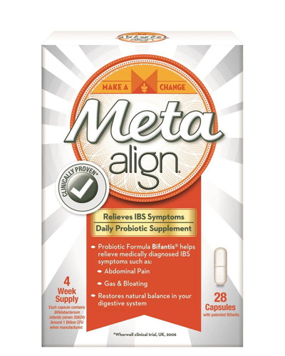 Meta Align Probiotics Supplement 28 Capsules Metamucil SuperPharmacyPlus
