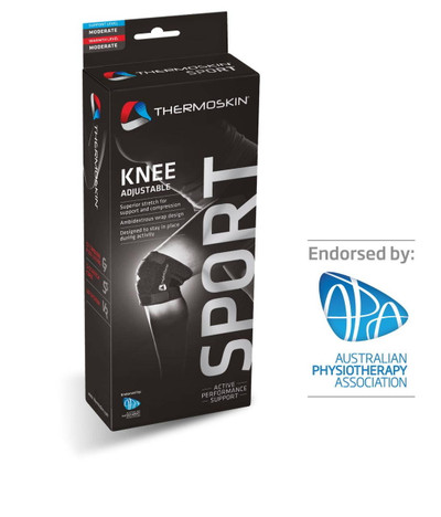 Thermoskin Sport Adjustable Knee Support Large/ Extra Large Thermoskin SuperPharmacyPlus