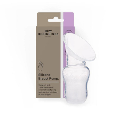 Silicone Manual Breast Pump New Beginnings SuperPharmacyPlus