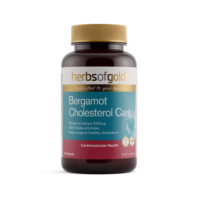 Herbs of Gold Bergamot Cholesterol Care | 60 Tablets