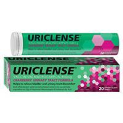 Uricleanse 20 Effervescent Tablets or Cystitis Relief Uricleanse SuperPharmacyPlus