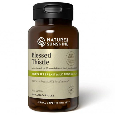 Nature's Sunshine Blessed Thistle 300mg | 100 Capsules  Natures Sunshine SuperPharmacyPlus