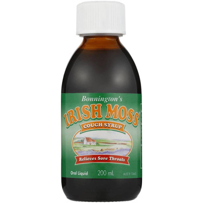 Bonningtons Irish Moss Cough Syrup 200mL SuperPharmacyPlus