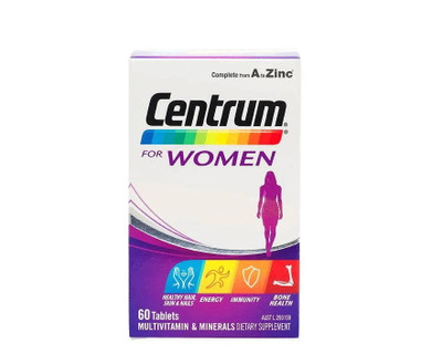 Centrum for Women or 60 Tablets Centrum SuperPharmacyPlus