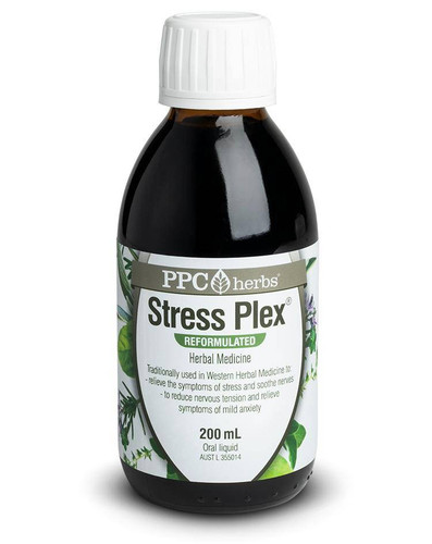 PPC Herbs Stress Plex or 200ml or AUST L 355104 SuperPharmacyPlus