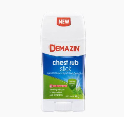 Demazin Chest Rub Stick 40g SuperPharmacyPlus