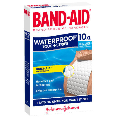 Johnsons Band-Aid Tough Strips XLG or 10 Pack Band-Aid SuperPharmacyPlus